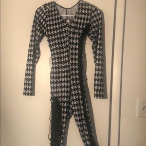 Sexy Houndstooth One piece
